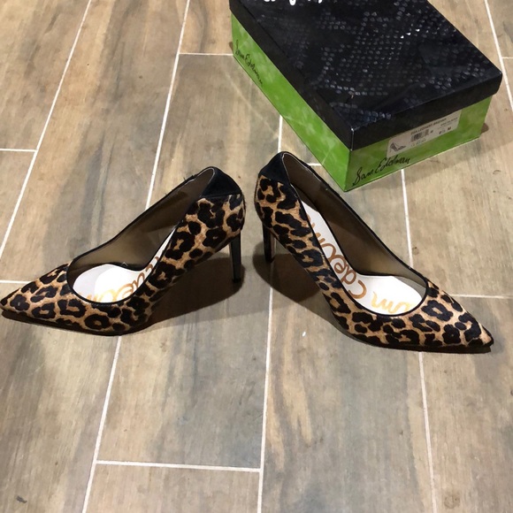 Sam Edelman Dea Leopard Pumps - Picture 8 of 8